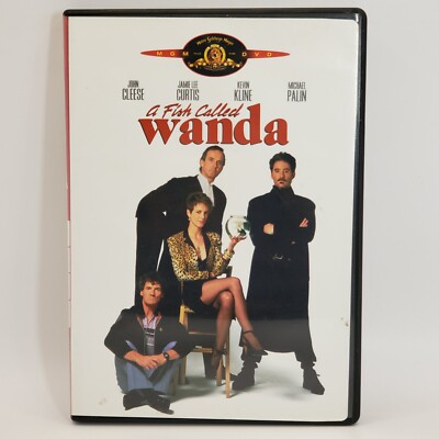 A Fish Called Wanda DVD 1998 John Cleese Jamie Lee Curtis Kevin Kline
