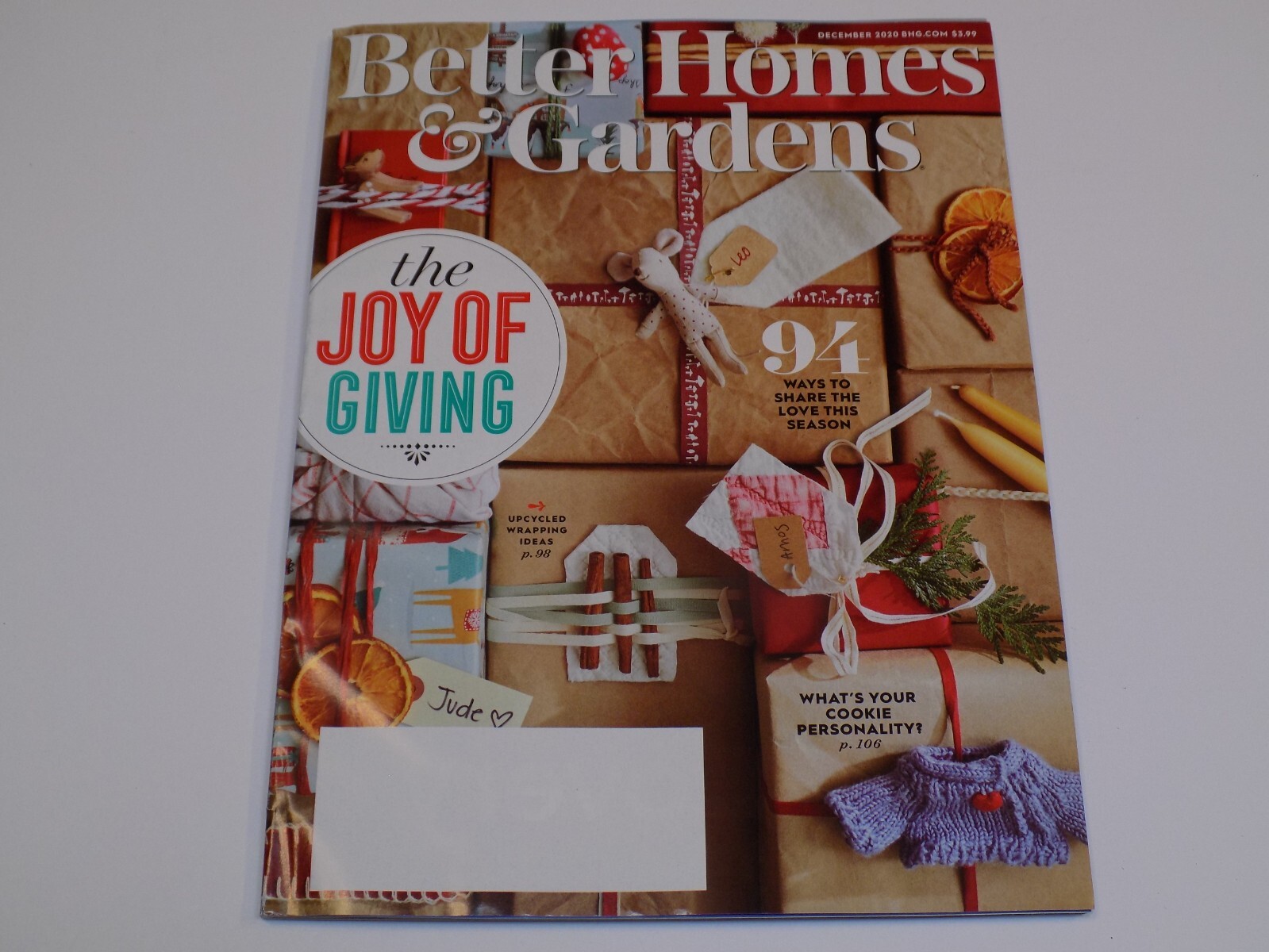 Better Homes Gardens Dec 2020 Christmas Cookie Personality Guide Joyful Holiday Baking  