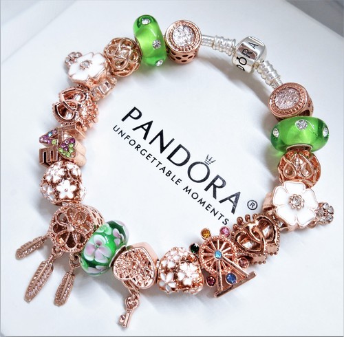 PANDORA SILVER BRACELET ROSE GOLD DREAM 
