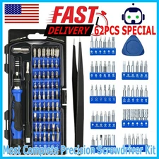 62 in 1 Magnetic Precision Screwdriver Set PC Phone Electronics Repair Tool Kit