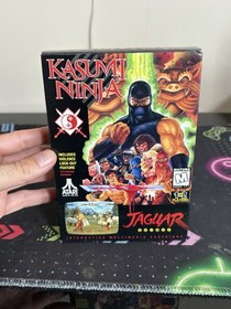 Kasumi Ninja for the Atari Jaguar Complete in Box (CIB)
