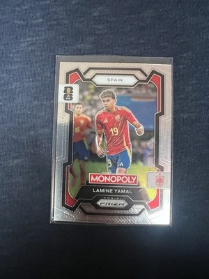 Panini Prizm Monopoly World Cup 2026 Lamine Yamal Spain Base Prizm