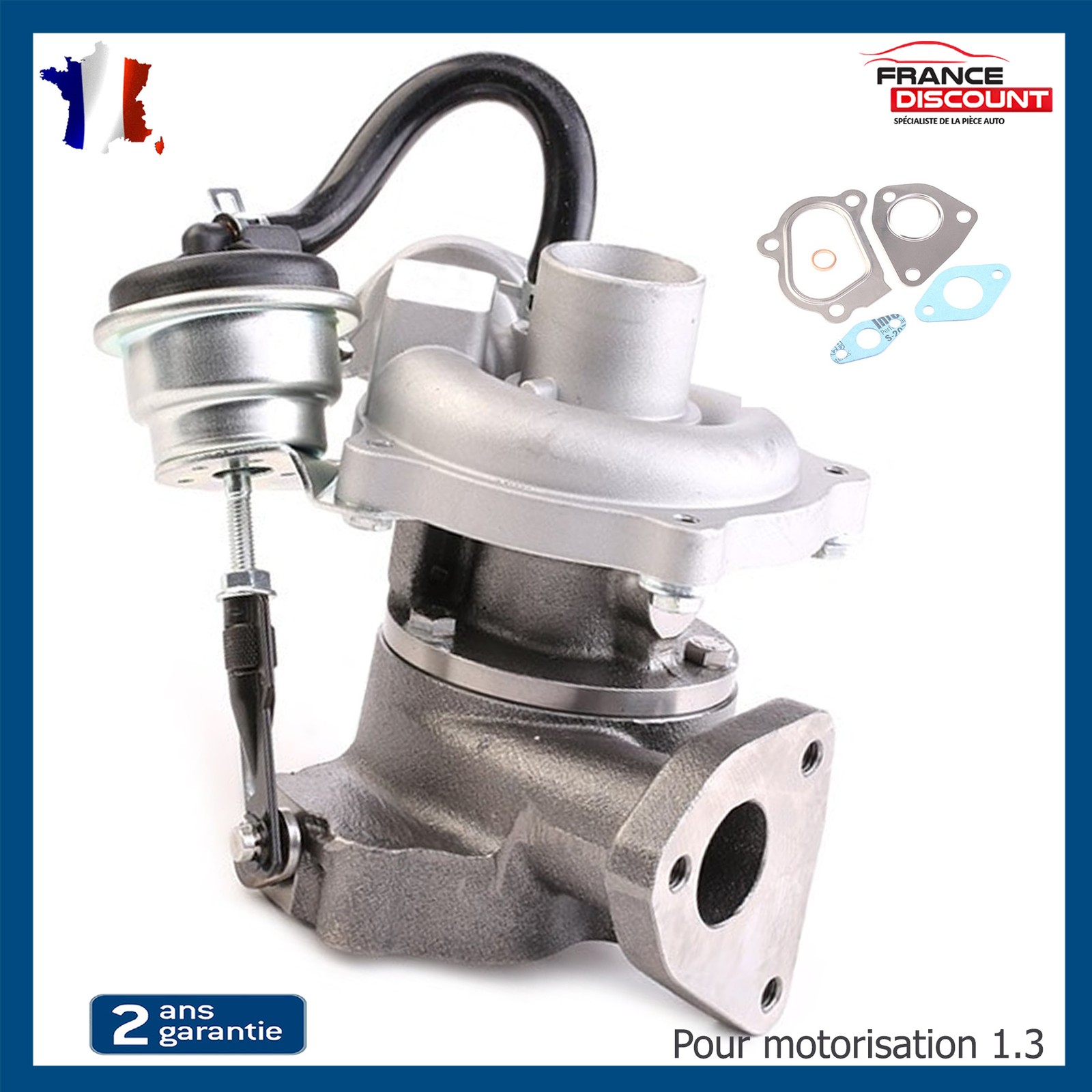 Turbo 1.3 Multijet 1539469 turbocompresseur 9S516K682BA pour Fiat Qubo