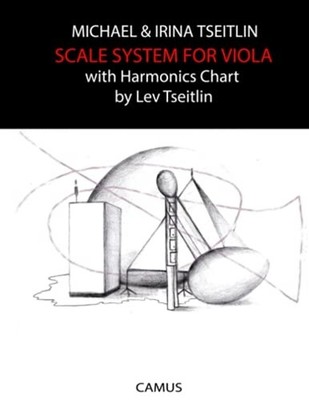 Scale System for Viola: with Harmonics Chart by Lev Tse -  NEW Michael Tseitli 2