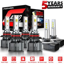 For Chevy Camaro 1998-2001 2002 Led Headlights Hilo Beam Fog Lights Bulbs Kit
