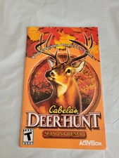  Manual Only Cabela's Deer Hunt 2004 - Sony Playstation 2 Authentic