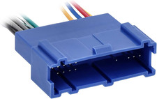 Electronics 70-2001 Radio Wiring Harness for GM 94-04, Blue/Black