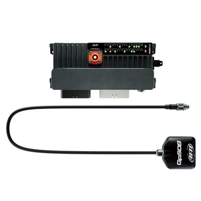 AiM PDM32 Advanced PDM/Datenlogger - mit 1,3 m GPS (GPS09) + ohne Anzeigeoption