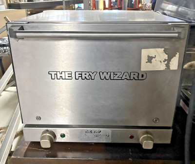 Fry Wizard Commercial Countertop Greaseless Air Fryer Tested Working