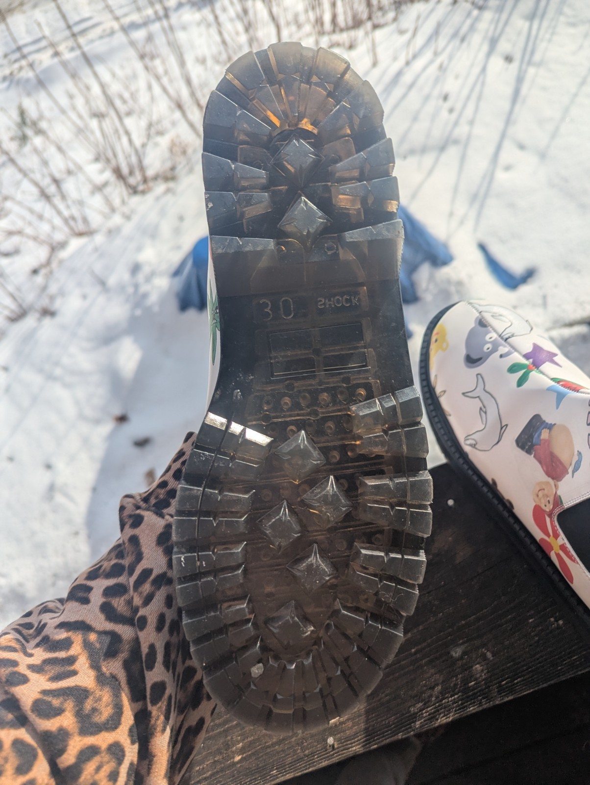 OUTSIDERS DIVISION Printed Boots Sample Sale Size… - image 5