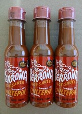 3X LA PERRONA CHILTEPIN ORIGINAL SALSA CALIENTE - 3 BOTELLAS 150g CADA UNA - ENVÍO GRATUITO