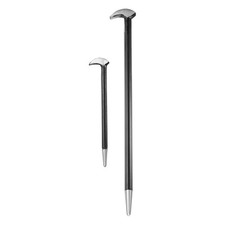 Rolling Head Pry Bar 6 16 Length Carbon Steel Lady-foot Bar Heel Pry Bars