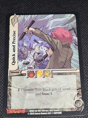 Quick & Precise UniVersus CCG DarkStalkers #107/144