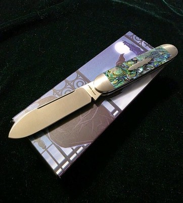 Jack Wolf Knives Gateway Series Equal End Abalone Knife