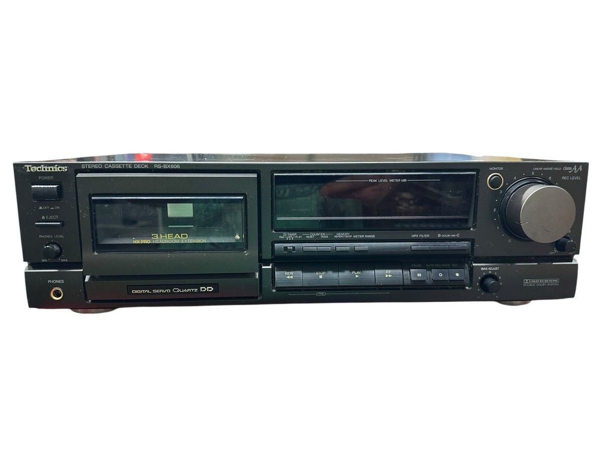 Technics RS-BX606 Stereo Cassette Deck Recorder Made in Japan *Not