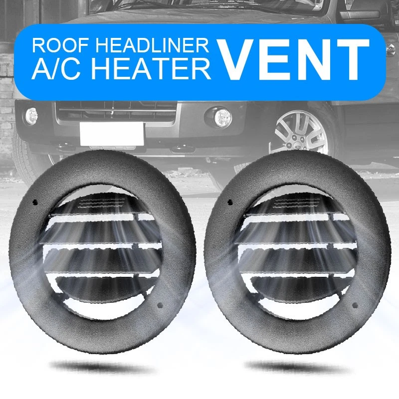 8X Headliner Ceiling A/C Heater Air Vent For Ford E-350 Super Duty E-250 Transit - Image 3 of 4