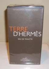 Terre D'Hermes by Hermes 6.7 oz EDT Spray for Men New Sealed