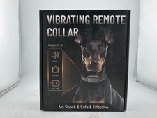 Vibrating Remote Dog Collar Model KT-47 No Shock Safe Effective New IN Box