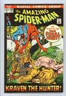 AMAZING SPIDER-MAN 104 (FN+) vs Kraven! Ka-Zar Zabu Gog 1972 Marvel Comics m072