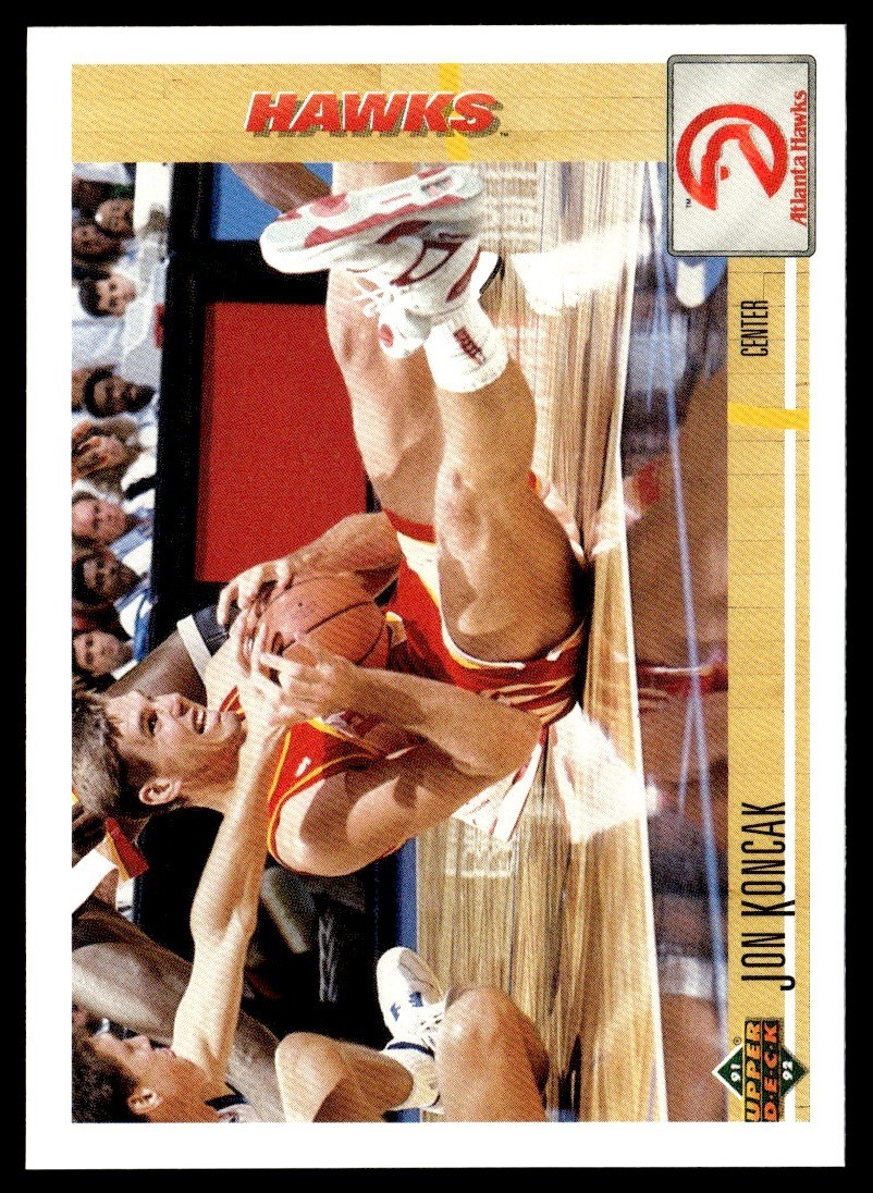 1991-92 Upper Deck Jon Koncak Atlanta Hawks #236