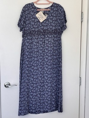 April Cornell Women's Floral Dress Medium NWT