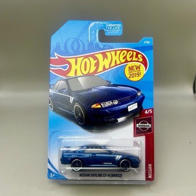Hot Wheels 2019 Nissan Skyline GT-R BNR32 R32 Blue #1/250 #4/5 New