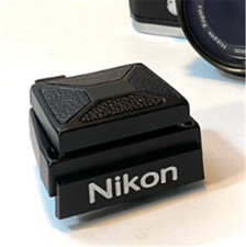 Metalleather Black Silver Dw-1 Waist Level Finder For Nikon F2 Film Camera Metalleather Black Silver Dw-1 Waist Level Finder For Nikon F2 Film Camera