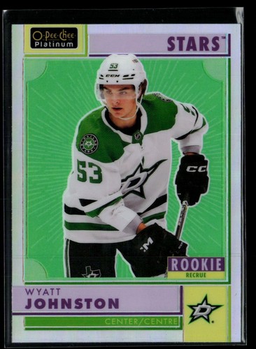 Wyatt Johnston [Rainbow] #R-94 2022 O-Pee-Chee Platinum Retro card