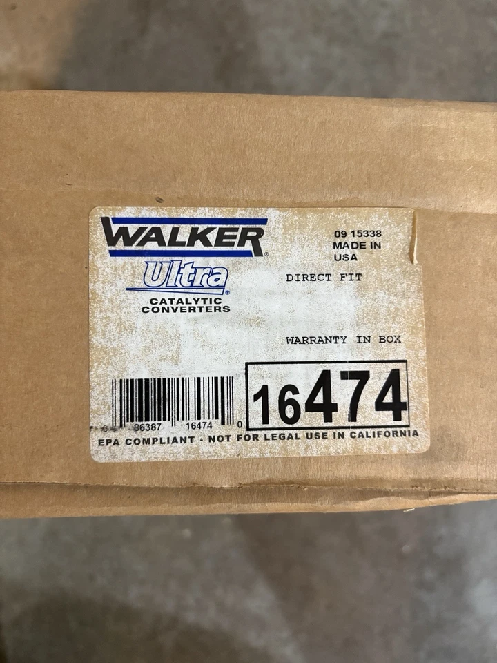 Convertidor catalítico Walker 16474-EPA Chevrolet Aveo Foto 4 de 4