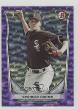 2014 Bowman Draft Purple Ice 48/99 Spencer Adams #DP42 0j6