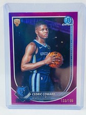 2025-26 Bowman Chrome Cedric Coward RC Purple #133/199