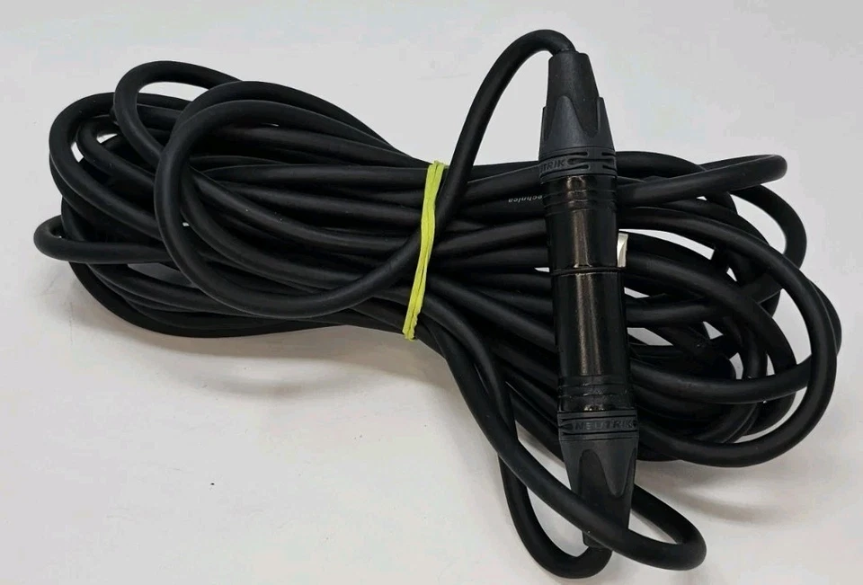 Neutrik 3 Pole NC MXX Male to NC FXX Female Audio Cable 24ft  - Image 2 of 4