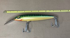 Vintage Rapala Magnum Finland Saltwater Steel Lip Welded Ring 7" Mackerel