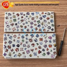 For Nintendo New 3DS 2015 Top and Bottom Battery Cover Housing Shell Case Set