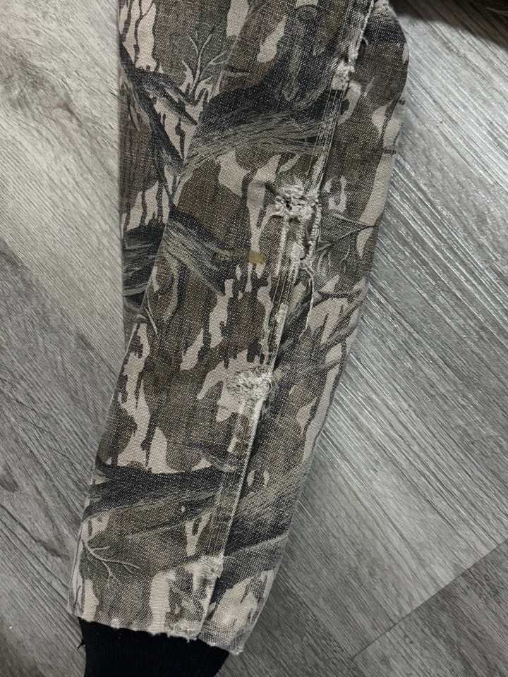 Chaqueta de Colección Carhartt Mossy Oak Camuflada Para Hombre Talla Mediana Rara Pullover Con Capucha Foto 4 de 4