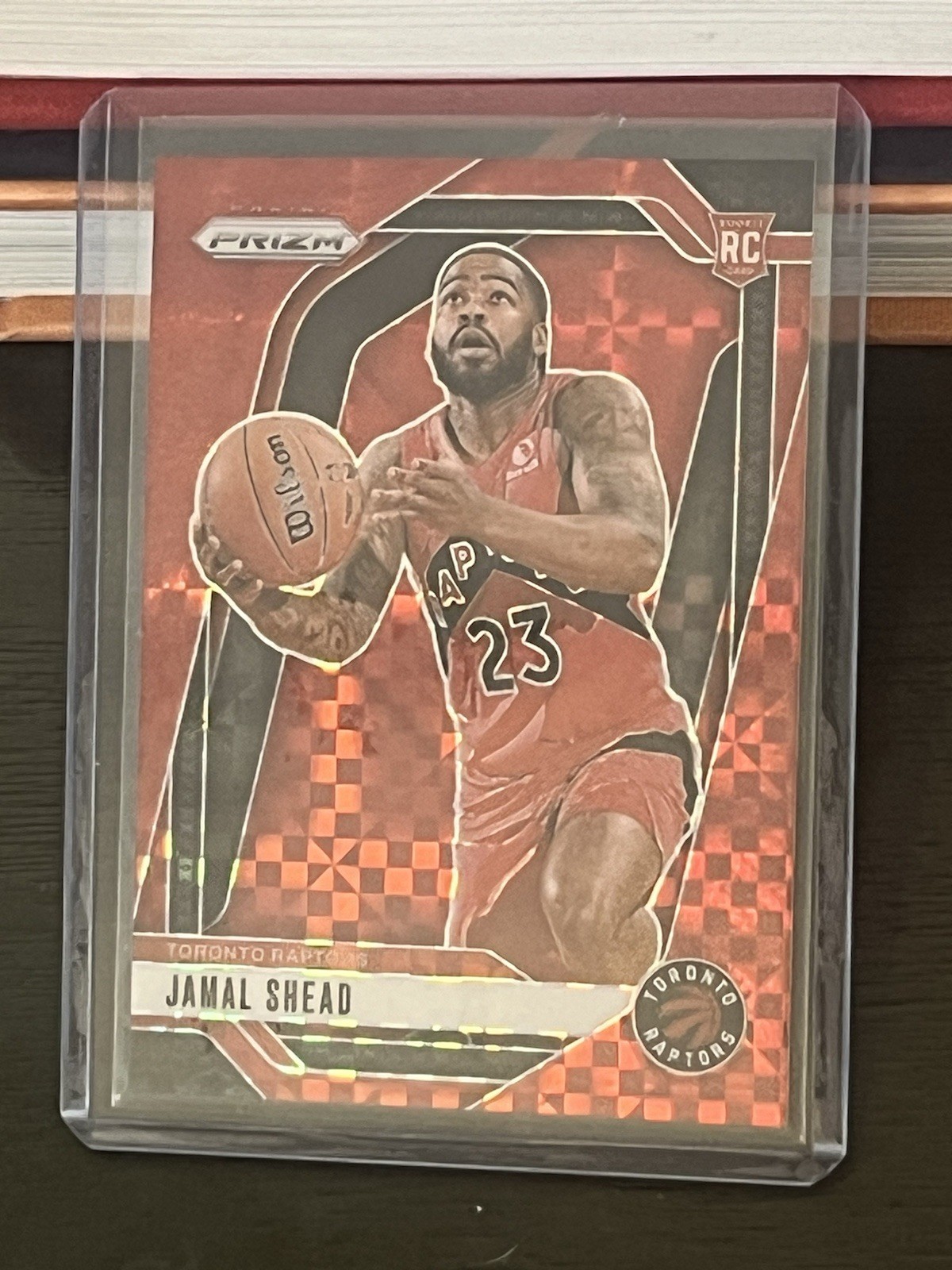 JAMAL SHEAD #241 2024-25 PANINI PRIZM BASKETBALL RED POWER ROOKIE 15/75 RC