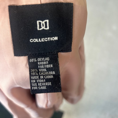 Doncaster DD Collection Rabbit Hair Cashmere Blend Pink Skirt Suit 12 ...