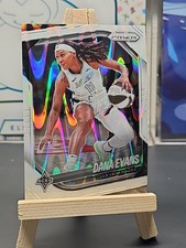 2025 Prizm WNBA White Seismic Dana Evans #33 ACES Las Vegas