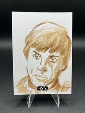 Topps Star Wars 1/1 Luke Skywalker Sketch Card Jason Sobol