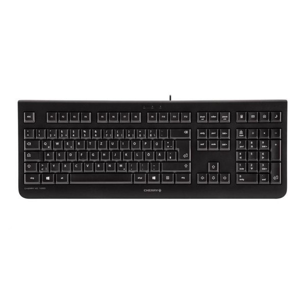 Cherry JK-0800CS-2 KC 1000 Corded Keyboard (Cz/Sk) Qwertz Layout Black ~E~-image