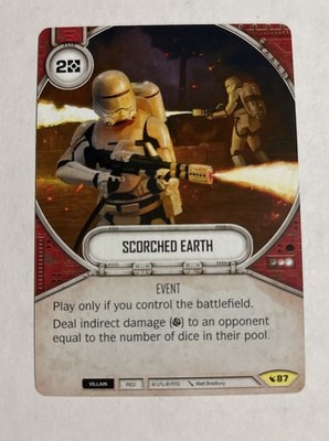 Star Wars Destiny Legacies #087 Scorched Earth