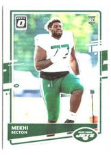 2020 Donruss Optic #120 Mekhi Becton Holo