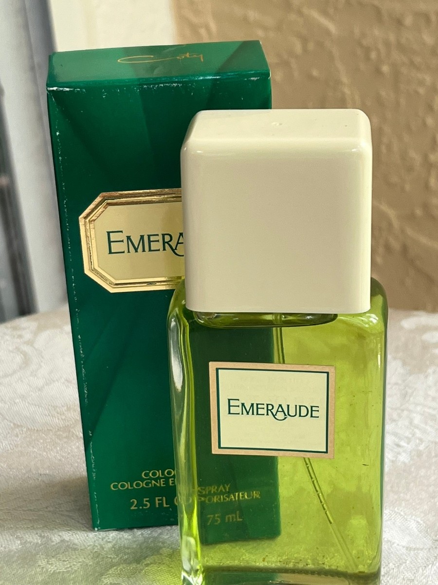 香水　新品　希少　レア　COTY　コティ　エメロード　オーデコロン　ヴィンテージ Rare Vintage Emeraude Cologne Spray Perfume Women 2.5 oz 75 mL