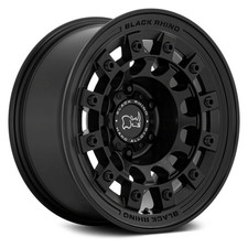 Black Rhino Fuji Wheel 17x9 -12 6x139.7 106.1 Black Single Rim
