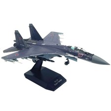 1/100 Scale Diecast Alloy Russische Su-35 Super Flanker Fighter Flugzeugmodell A