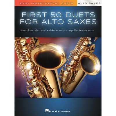 Hal Leonard First 50 Duets for Two Alto Saxophones - Noten für