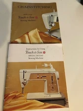 Singer Touch & Sew Zig Zag Sewing Machine Book & Chain Stitching Instructions