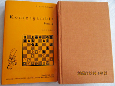 Schach Königsgambit Band 4 von H. Harro Dahlgrün