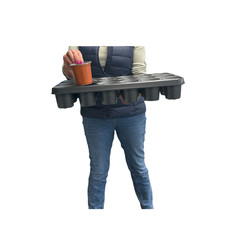 Plant Pots With Shuttle Carrying Tray