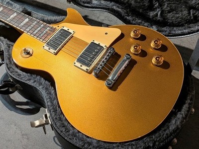 Gibson USA 1980 Les Paul Standard Gold Top Authentic Vintage Hardcase